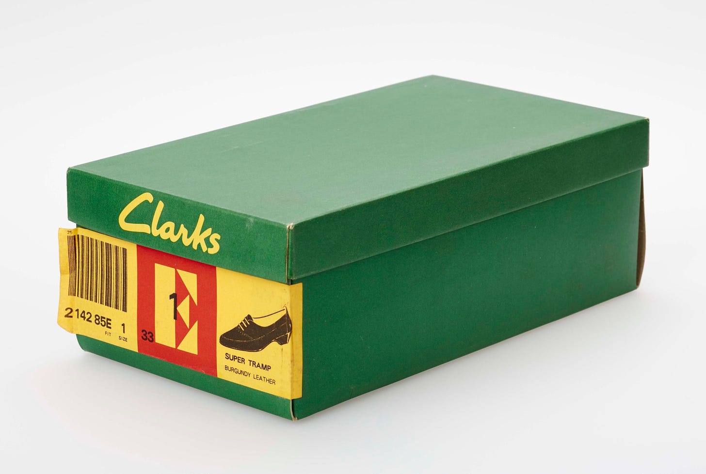 Alfred Gillett Trust on Twitter: "There are thousands of shoe boxes in our  store. This classic green shoe box was introduced during the 1970s by # Clarks to compliment new stores, and products