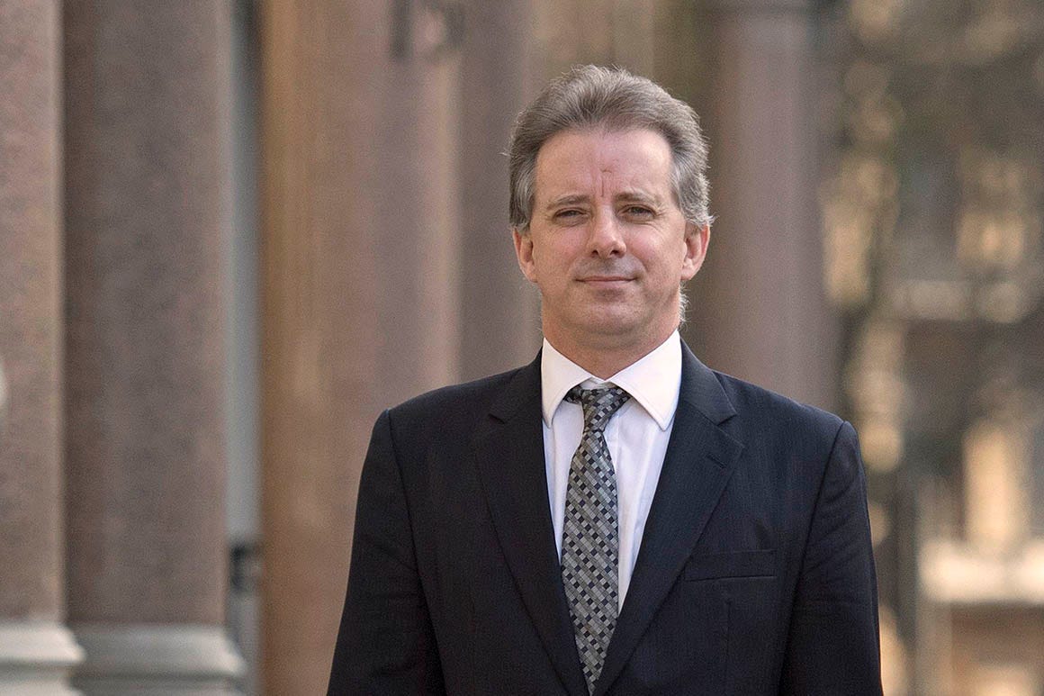 Trump dossier author Steele gets 16-hour DOJ grilling - POLITICO