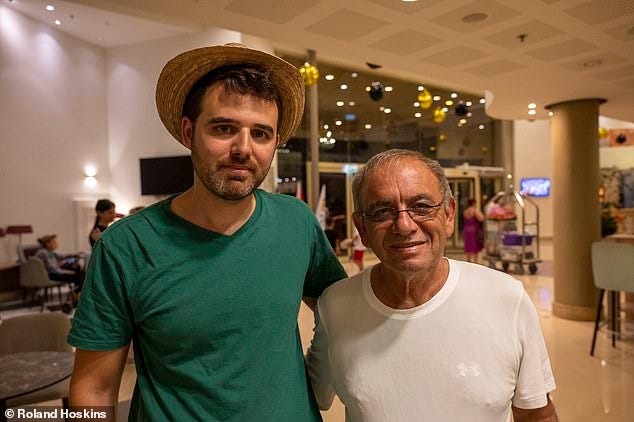 Shmuel Harel (L) survived along with kibbutz veteran Benny Hason (R) after Hamas terrorists swept in