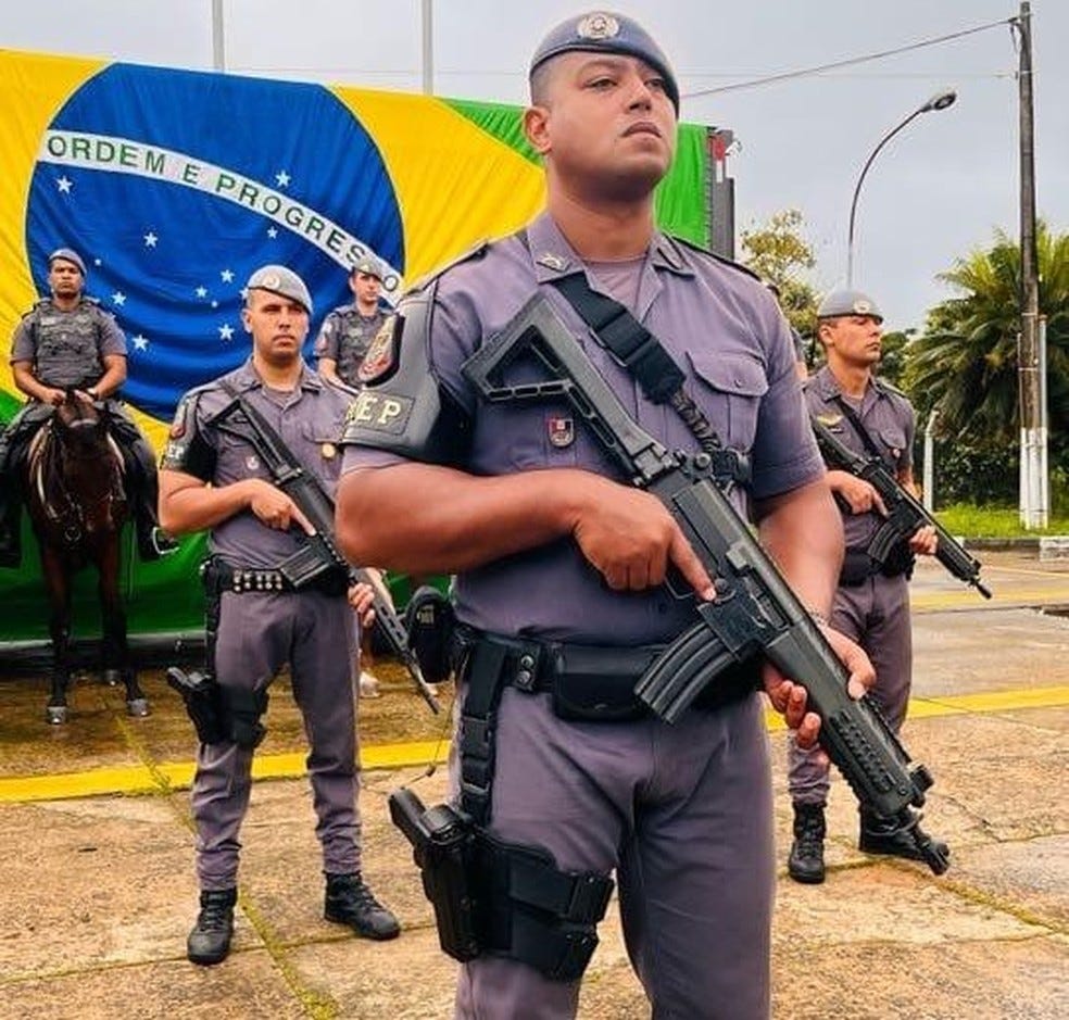 Policial militar do 8º Baep Roodney Gregório de Oliveira morre aos 38 anos por câncer — Foto: Polícia Militar