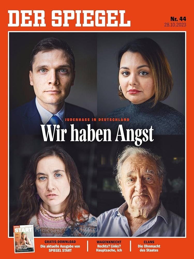 DER SPIEGEL 44/2023 "Wir haben Angst" : DER SPIEGEL: Amazon.de: Bücher
