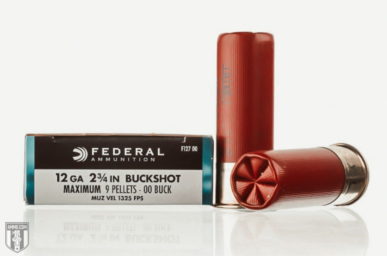 Federal 12 ga 00 Buck ammo for sale