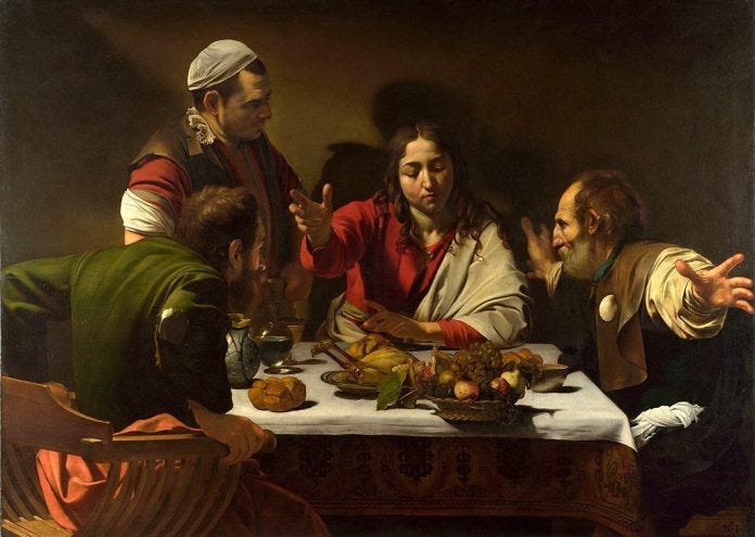 https://commons.wikimedia.org/wiki/File:1602-3_Caravaggio,Supper_at_Emmaus_National_Gallery,_London.jpg