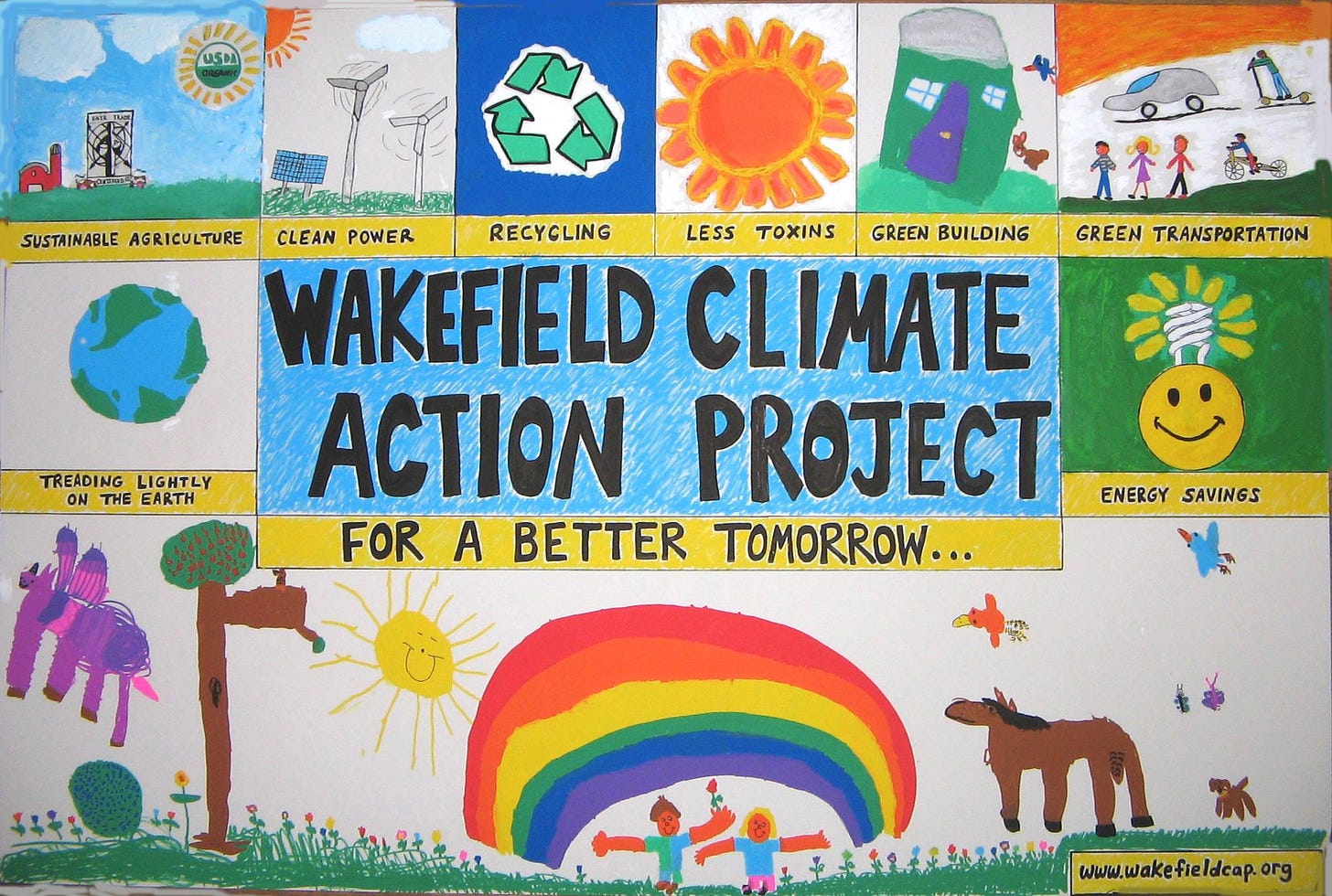 logo of Wakefield Climate Action Project