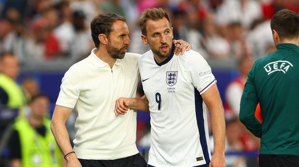 Gareth Southgate points finger of blame after England's dire draw with  Denmark - Mirror Online