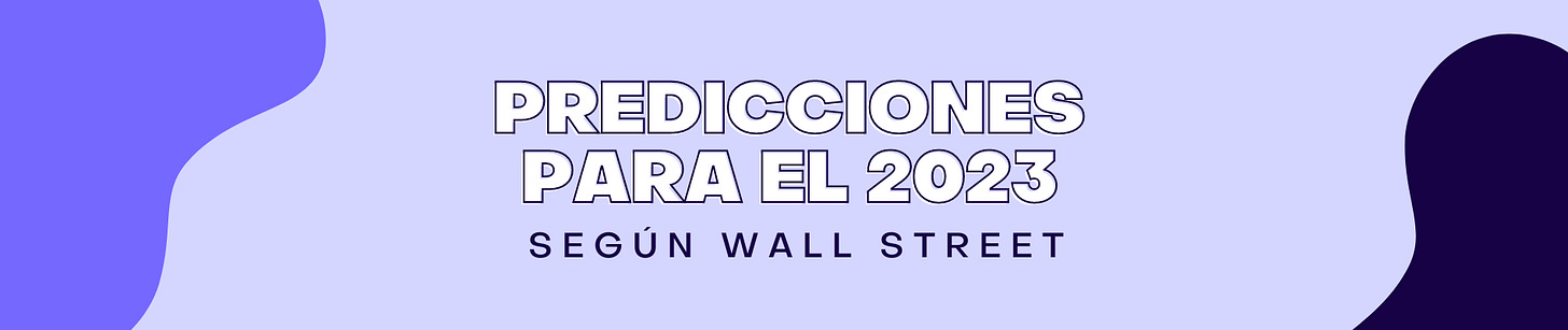 💰 Predicciones para el 2023