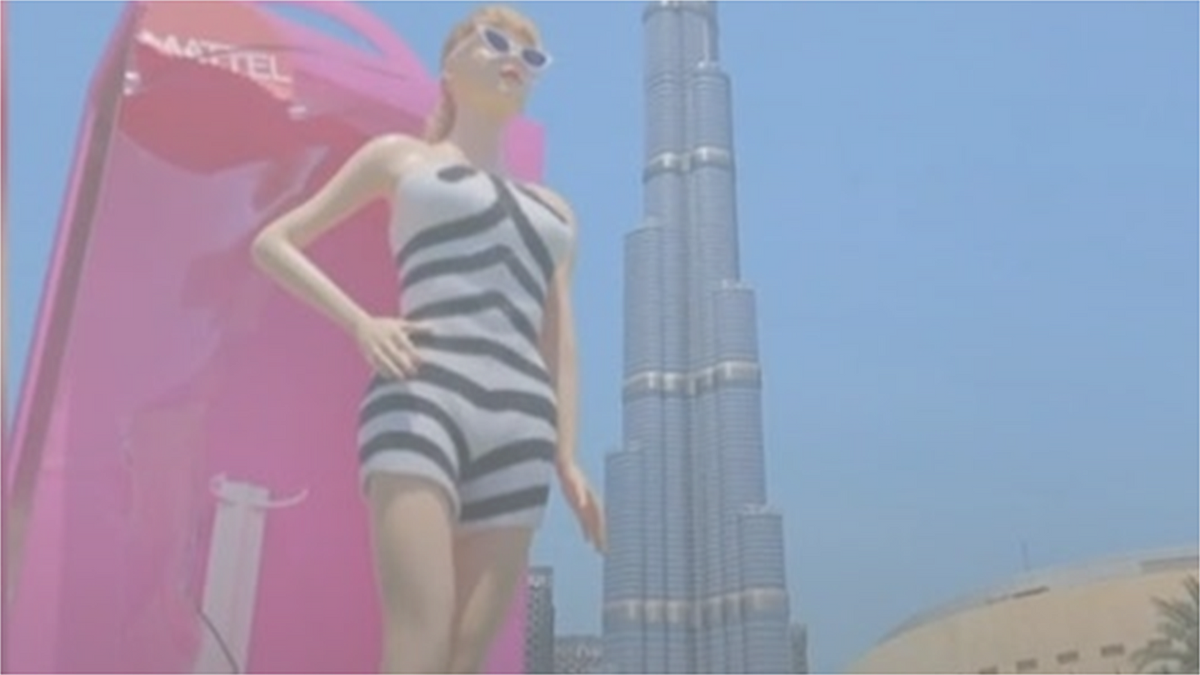Barbie in Dubai