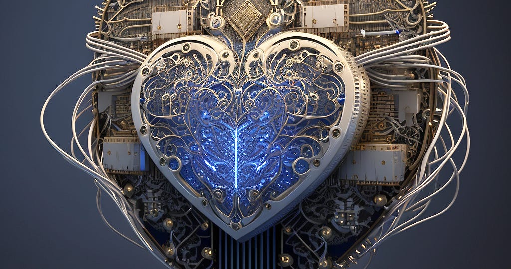 intricate machine heart by @joshwhiton