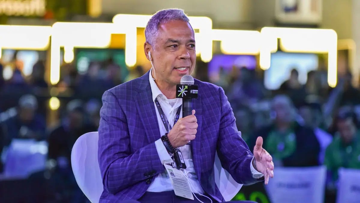 Luiz Lessa, presidente do Banco da Amazônia, durante a Febraban Tech 2025. Foto: Divulgação Luiz Lessa, presidente do Banco da Amazônia, durante a Febraban Tech 2025. Foto: Divulgação