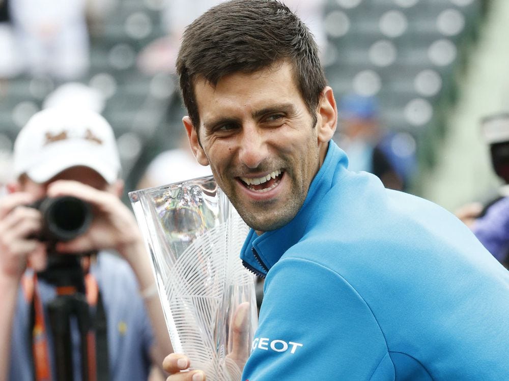 novak djokovic knocks out kei nishikori winning miami masters 2016 tennis