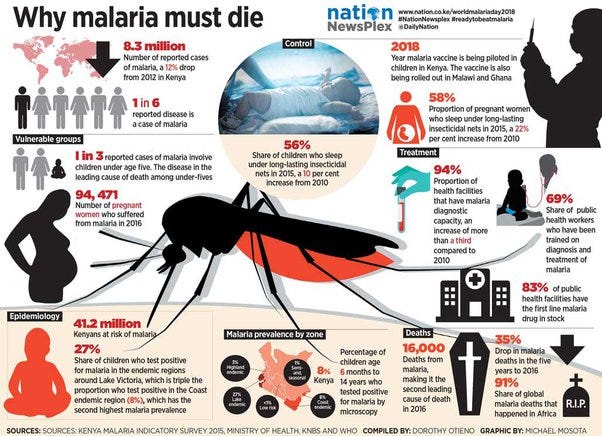 Why do over 1,000,000 people die every year from malaria? - Quora