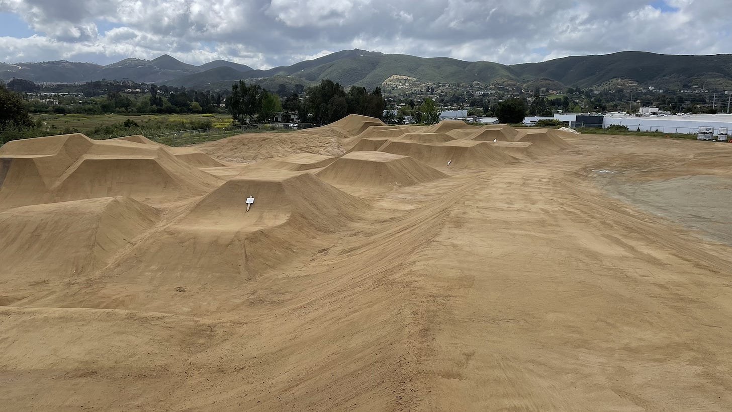 A new bike park in San Marcos features a progressive course for riders of all skill levels to participate. The facility is located at Bradley Park. Steve Puterski photo
