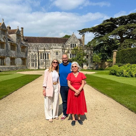 May be an image of 3 people and the Cotswolds