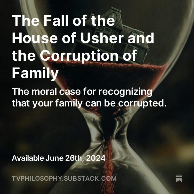 The Fall of the House of Usher starring Carla Gugino, Bruce Greenwood, and Mary McDonnell. Sign up to get the email when it comes out.