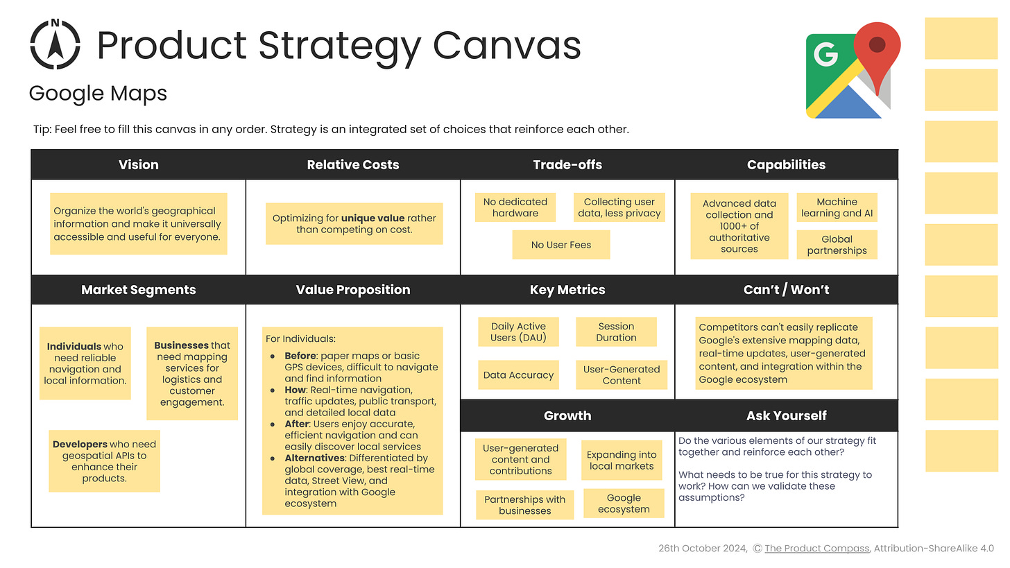 Google Maps Product Strategy