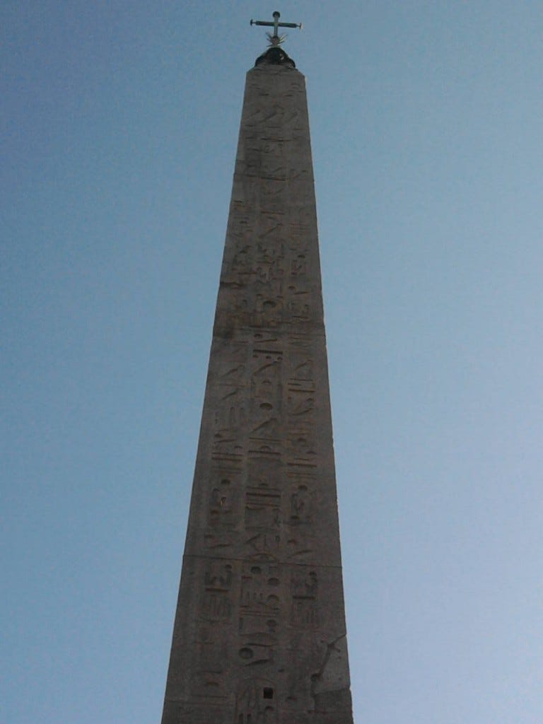 The Roman Obelisk in Rome