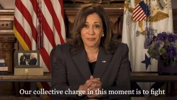 Kamala Harris memprovokasi massa di musim panas 2020
