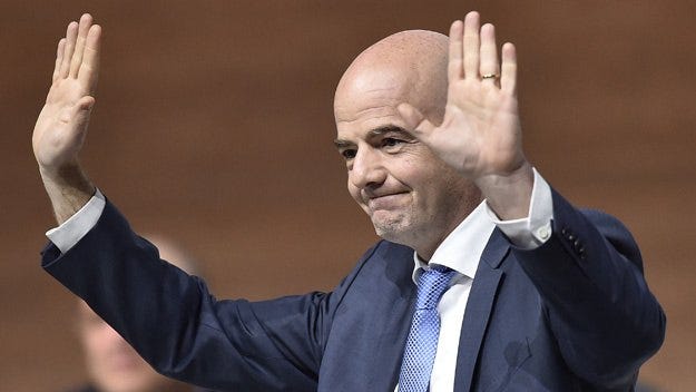 gianni infantino elected as new FIFA president 2016 images