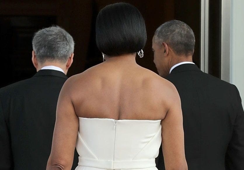 Michelle Obama berotot