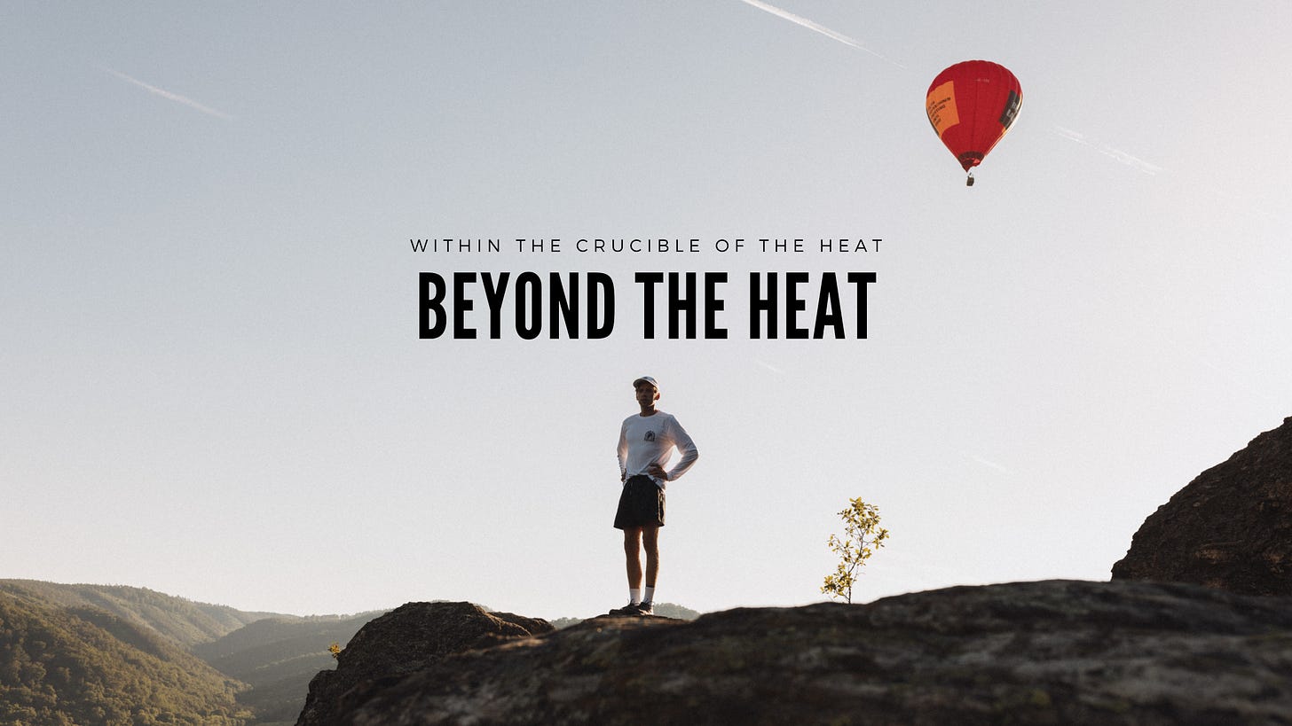 (Promo graphic for the Re-Launch of the “Beyond the Heat” Collection