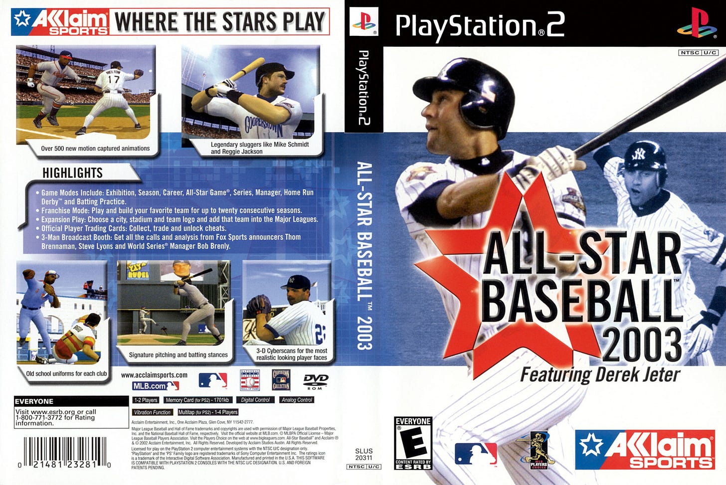 All Star Baseball 2003 C PS2 | Clarkade