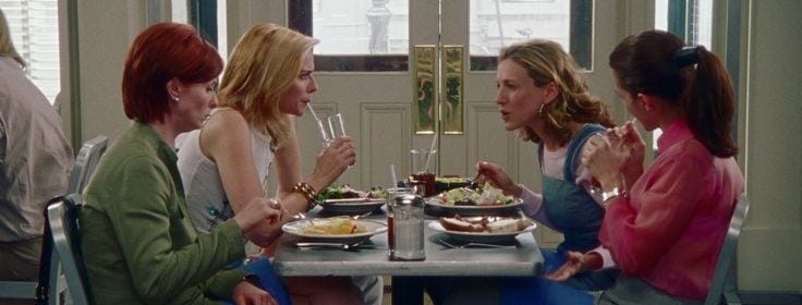 I miss the diner they used to dine in. : r/Andjustlikethat