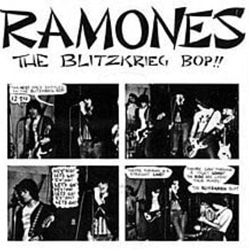 Cover art for Blitzkrieg Bop by Ramones