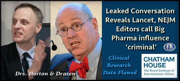 Big Pharma "Criminal" Influence On Research Exposed In Secret Recording ...