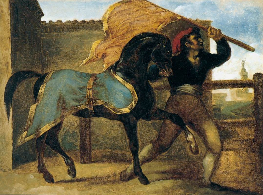 File:Théodore Géricault - The Horse Race - WGA08628.jpg - Wikimedia Commons