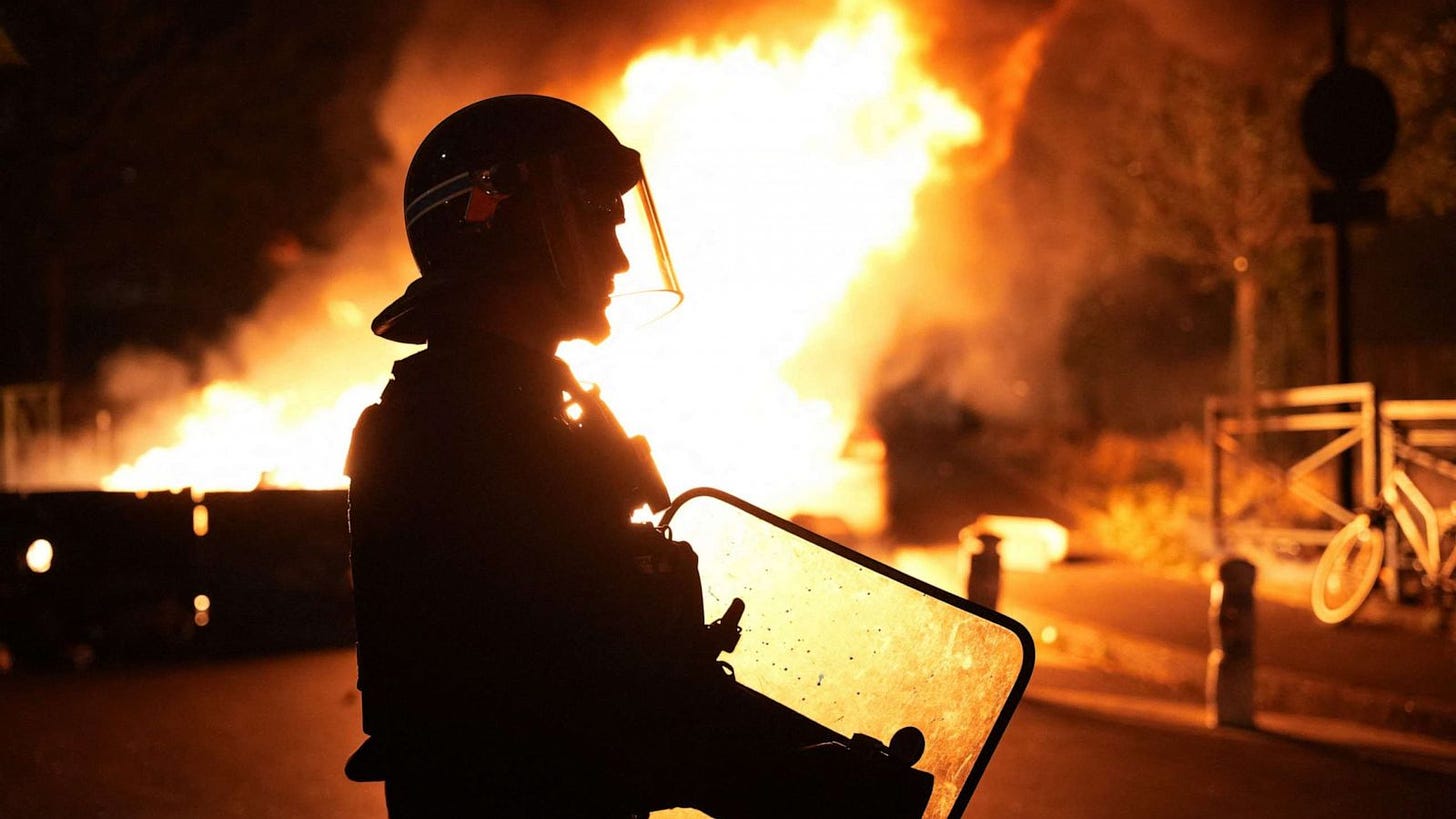 150 arrested across France in 2nd night of riots after police fatally shoot  teenager - ABC News