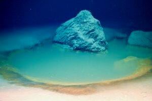 Brine pools are one of the most extreme environments on Earth, yet despite their high salinity, exotic chemistry, and complete lack of oxygen, these pools are teeming with life and offer a unique record of Earth's rainfall patterns.