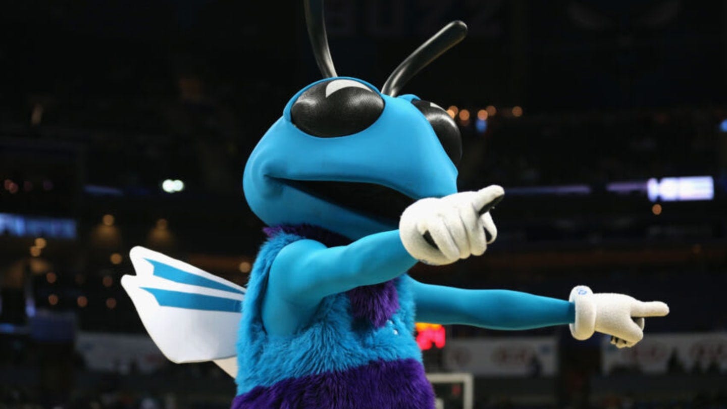 Hornets mascot absolutely devasted over Hornets passing over Scoot Henderson