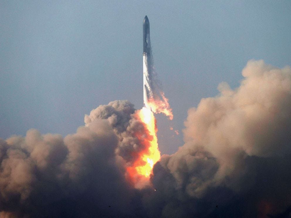 SpaceX launch: System forced Starship to self-destruct after it went off  course | Watch Live News on ABCNL