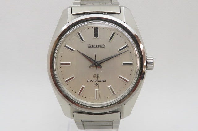 1円～【稼働品】44GS グランドセイコー 4420-9000 後期型 Grand Seiko GS 手巻き メダリオン メンズ腕時計　5-5-2