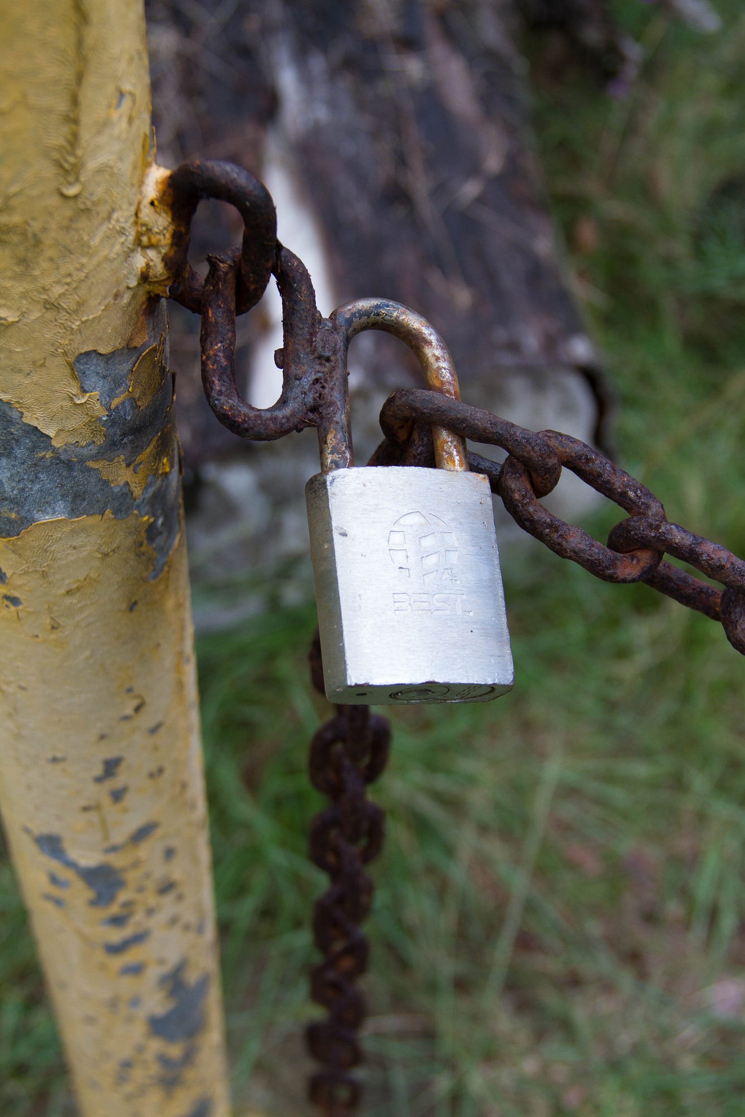 lock on gate