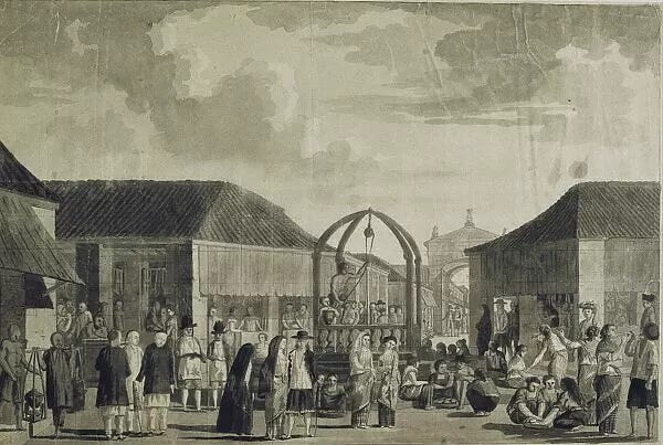 Malaspina Expedition. Philippines (1792). Manila market #8261325
