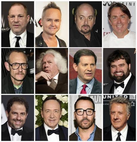 hollywood men accused of sexual misconduct after harvey weinstein