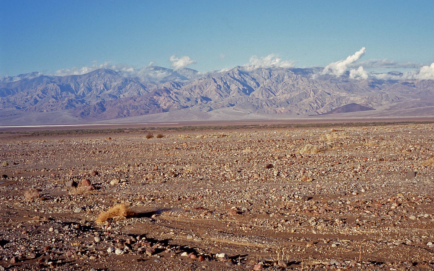 Panamints from Death Valley