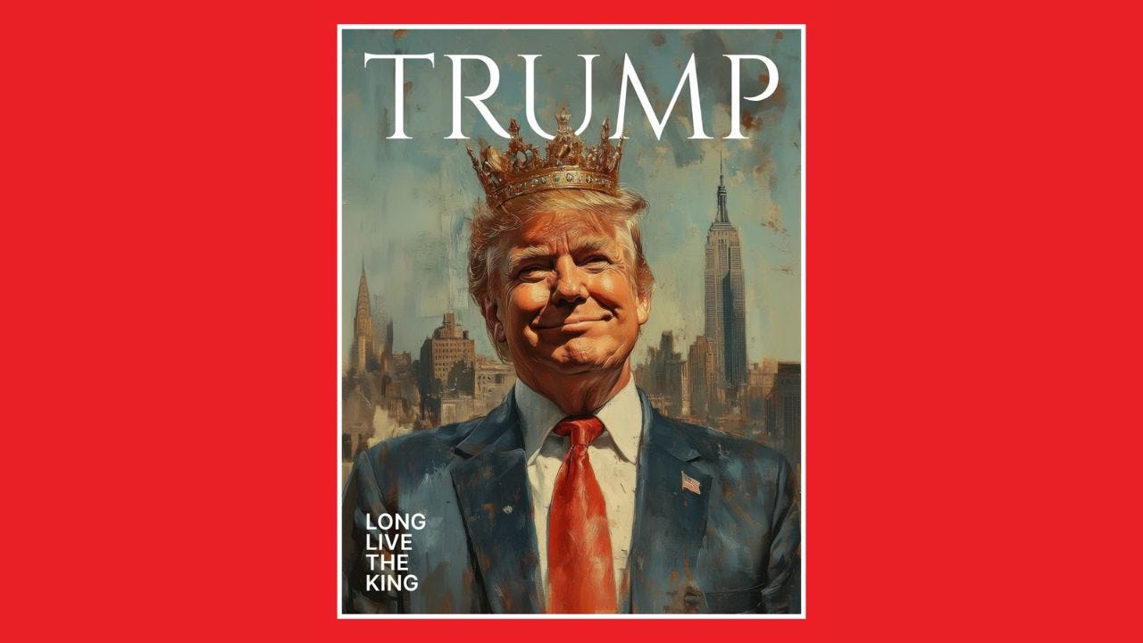 The White House social media account faced mixed reactions after posting a photo of President Trump with the phrase Long Live the King, following a contentious Valentine's Day message. (Instagram) - The White House social media account faced mixed reactions after posting a photo of President Trump with the phrase "Long Live the King," following a contentious Valentine's Day message. (Instagram)
