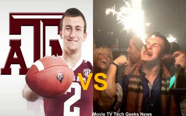 johnny football versus johnny manziel images 2015