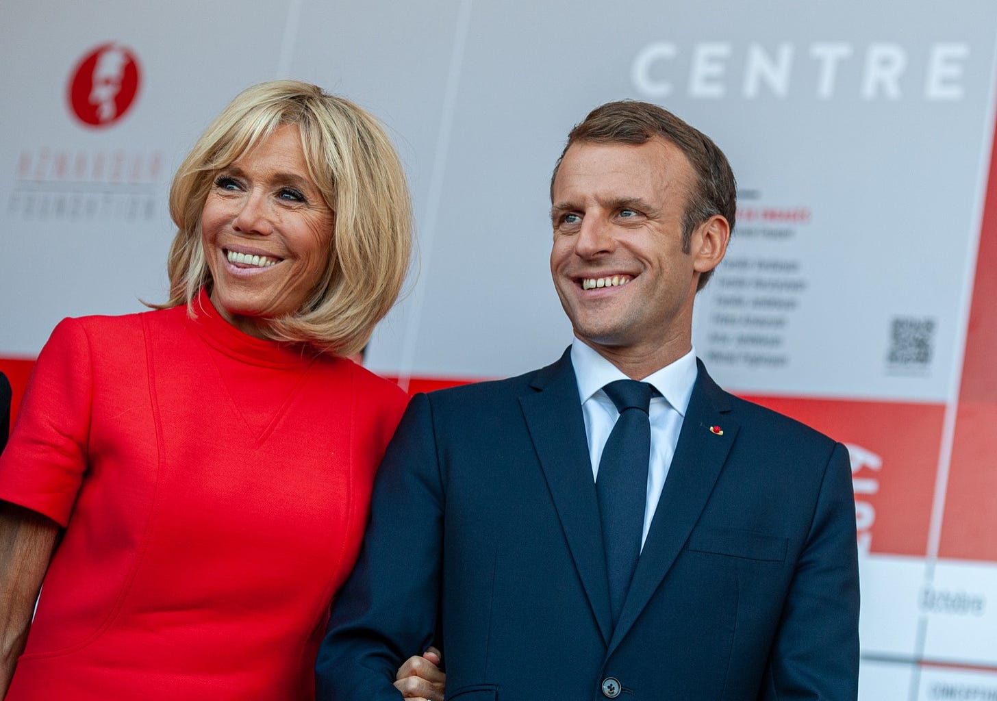 French President Emmanuel Macron and his wife Brigitte Macron (asatury/shutterstock.com)