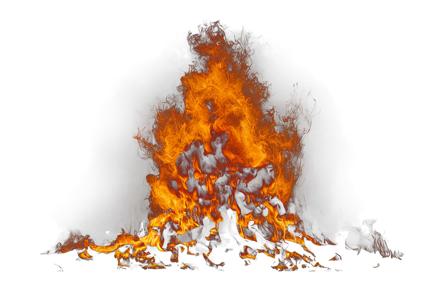 Raging Fire Flames - Transparent PNG - Generative Ai. 21928222 PNG