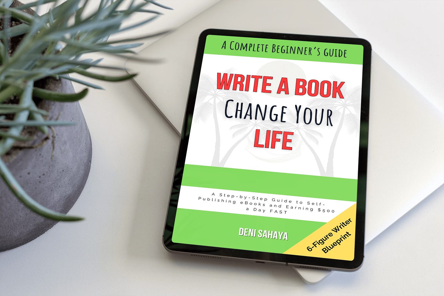 how to earn $500 a day from selling an ebook illustration