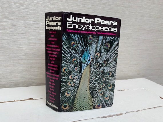 Junior Pears Encyclopaedia Twelfth Edition 1972 Hardback Book - Etsy UK