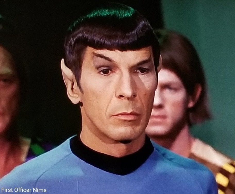 For the World Is Hollow and I Have Touched the Sky" s3 e8 Star Trek TOS  1968 Leonard Nimoy Spock eyebrow raise Fir… | Star trek tos, Star trek,  Leonard nimoy spock