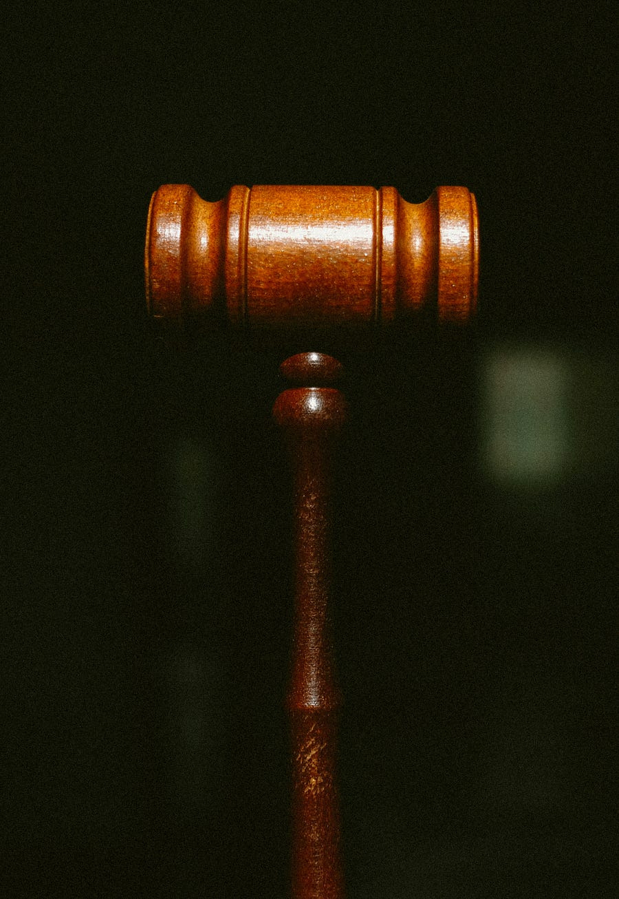 Gavel used by a Judge Gavel used by a Judge
