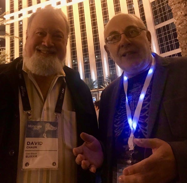 David Chaum las vegas 2018