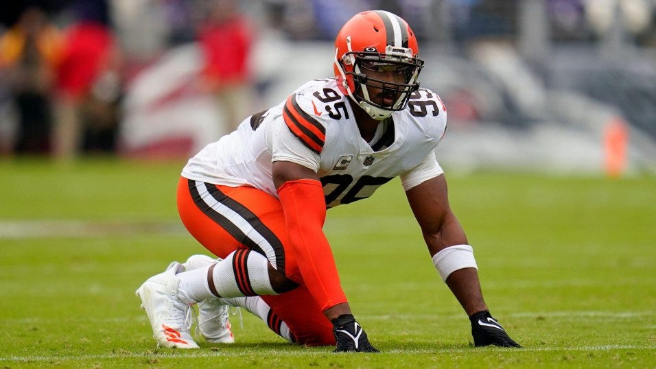 NFL's best edge rushers by situation in 2022: Myles Garrett, Micah Parsons  and more | NFL News, Rankings and Statistics | PFF