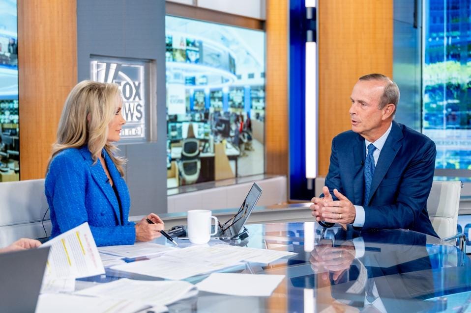 Chevron CEO Mike Wirth Visits "America's Newsroom"