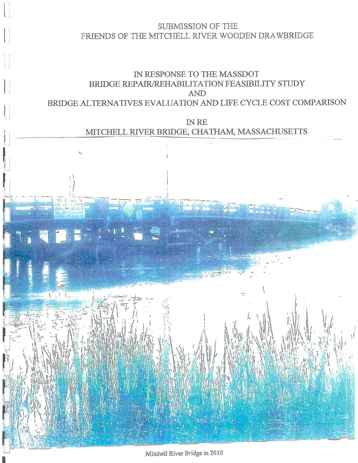 The Mitchell River Bridge Project The Fight Over Wooden Piles and Bike